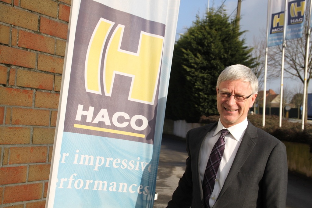 Johan Dejonghe, sales director of The Haco Group